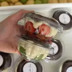 Bombom aberto de Uva