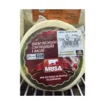 Queijo recheado com bacon