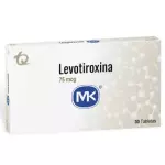LEVOTIROXINA 75 MCG CAJA X 50 TAB
