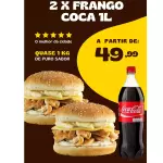 2 X FRANGO + COCA 1L