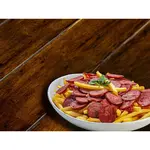 Batata frita com calabresa p