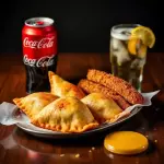 Bebida + empanadas + pollo crispy