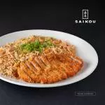 Chahan com Tonkatsu