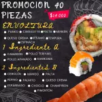promoción  de 40 piezas