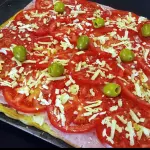 Pizza Napolitana con Jamón