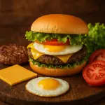 Cheese Egg Burguer