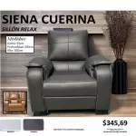 SIENA CUERINA SILLON RELAX