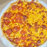 Pizza maiz con Queso