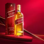 Whisky JW etiqueta roja.
