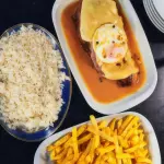 Bife da vazia á chuva de estrelas