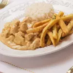 Frango ao molho curry