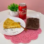 Torta + Bebida + Bolo de Chocolate