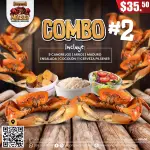 Combo 2 es de 9 cangrejos