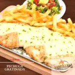 POLLO: PECHUGA GRATINADA