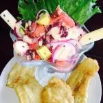 Ceviche afrodisiaco de pulpo