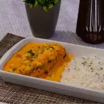 SIRIGADO AO MOLHO DE CAMARÃO