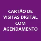 Cartão de visitas com agendamento
