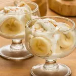 Plátanos con crema