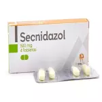 SECNIDAZOL 500MG CAJA X 4 TABLETAS