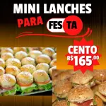 Mini lanches para festa ☺️