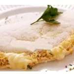 Tapioca Frango, queijo e ovo