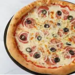 PIZZA SALAME ACEBOLADO