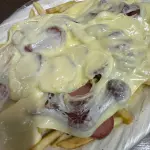 Salchipapas Gratinadas