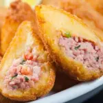 100 coxinhas de calabresa