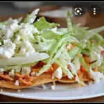 Tostadas de pollo