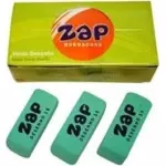 144 Borracha escolar Zap verde c/15