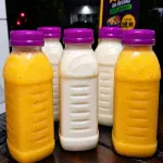 2 sucos da polpa com leite 300ml