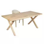 Mesa Parma Madera Natural 180x90