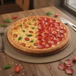 PIZZAS F (2 SABORES)