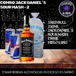 Jack Daniels SourMash+Red Bull+Hielo