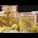 Encurtido de ají amarillo,ají dulce