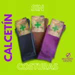 CALCETIN BAMBU LISO MUJER
