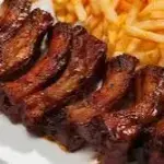 Costillas 20 pzas con papas