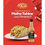 PIMENTA COM TAHINE PONZAN 150ml
