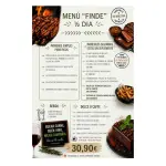 Menú Fin de semana ( Solo mediodías)