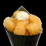 Temaki de camarão empanado