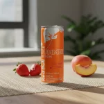 Energético Red Bull morango pêssego