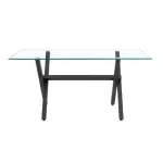 Mesa Margarita 160x90 base negra
