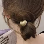 Metal Hair de corazón dorado