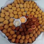 Cento de salgado misto