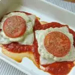 Hambúrguer a Pizzaiolo