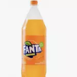 Fanta laranja 1L