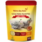 Reino Aves Gold Papa Filhote 400gr