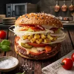 Hamburguesa Hawaiana