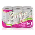 PAPEL HIG. SIRIUS FOLHA SIMPLES 60M
