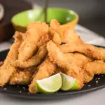 TIRAS DE TILAPIA EMPANADA 300g